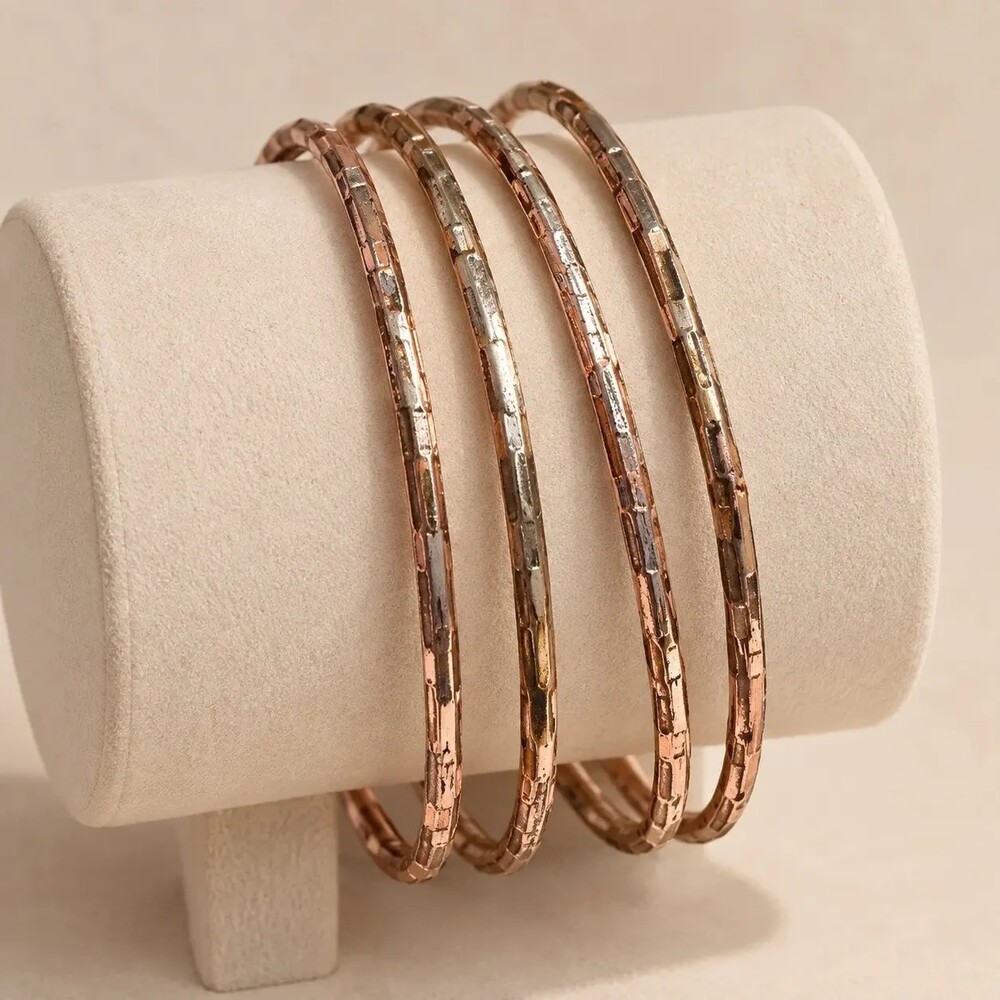 Vintage Gold Tone Bangles